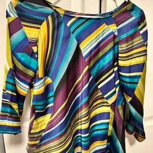 Sunny Leigh Multicolor Striped Blouse
